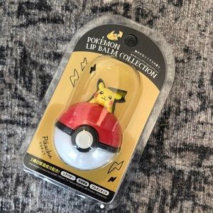 Pokémon lip balm collection Pikachu BNIB
